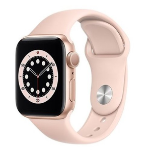 
                Apple Watch Series 6 GPS 40mm Gold Aluminium Case with Pink Sand Sport Band - Trieda A