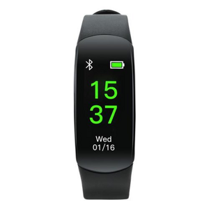 Canyon CNE-SB12BB smart hodinky, Bluetooth, farebný TFT displej  0,96´´,vodotesné IP68, merač tepu, krvného tlaku, mult