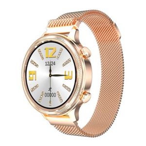 CARNEO Smart hodinky Gear+ Deluxe Zlaté - porušené balenie