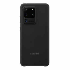 EF-PG988TBE Samsung Silikonový Kryt pro Galaxy S20 Ultra - čierne (porušené balenie)
