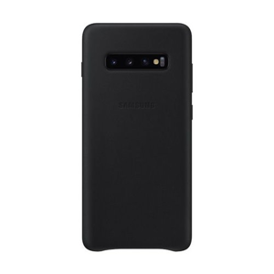 EF-VG975LBE Samsung Leather Cover Black pro G975 Galaxy S10 Plus (EU Blister)