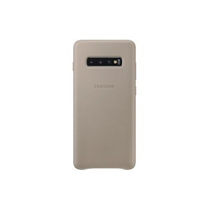 EF-VG975LJE Samsung Leather Cover Gray pro G975 Galaxy S10 Plus