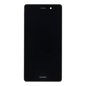 
                Huawei P8 Lite - LCD Displej + Dotyková Plocha + Sklíčko s Rámom - Čierny