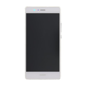 
                Huawei P9 Lite - LCD Displej + Dotyková Plocha + Sklíčko s Rámom - Biely (Service Pack)