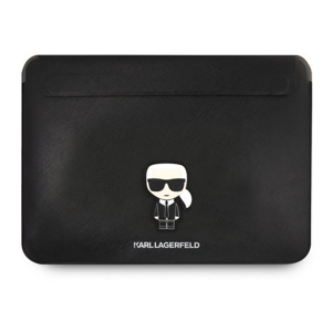 Karl Lagerfeld Saffiano Ikonik Computer Sleeve 13/14" Black