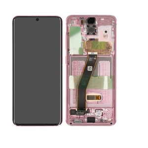 
                LCD display + Dotyk Samsung G980 Galaxy S20 Cloud Pink (Service Pack)