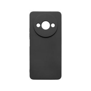 mobilNET silikónové puzdro Xiaomi Redmi A3, čierne (matt)