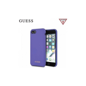 
                Puzdro Guess pre iPhone 7/8/SE2020 GUHCI8LSGLUV silikónové, fialové