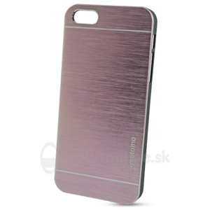 
                Puzdro Motomo iPhone 5/5s/SE Brúsený hliník - svetlo-ružové