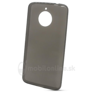 Puzdro NoName TPU 0,3mm Motorola Moto E4 Plus - čierne