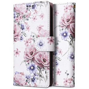 Puzdro Tech-Protect Book Samsung Galaxy A54 5G - Rozkvitnuté kvety