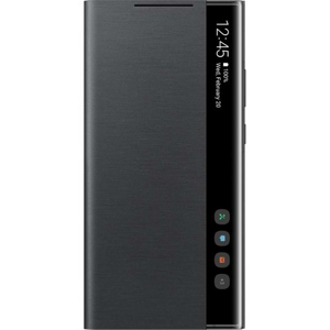 Samsung EF-ZN985CB Clear view cover pre Galaxy Note20 Ultra, čierne