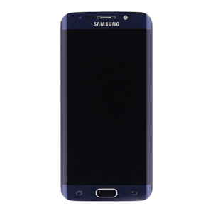 
                Samsung G925 Galaxy S6 Edge - LCD Displej + Dotyková Plocha + Sklíčko s Rámom - Čierny