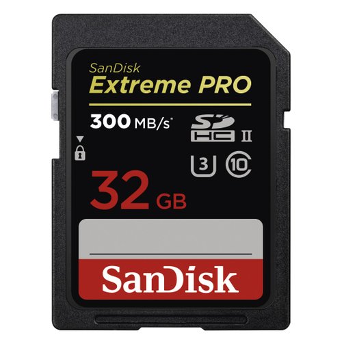
                SDHC karta SANDISK Extreme Pro 32GB 300MB/S UHS-II